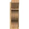 Ekena Millwork Funston Slat Rough Sawn Outlooker, Western Red Cedar, 8"W x 24"D x 24"H OUT08X24X24FST06RWR - alternate 2
